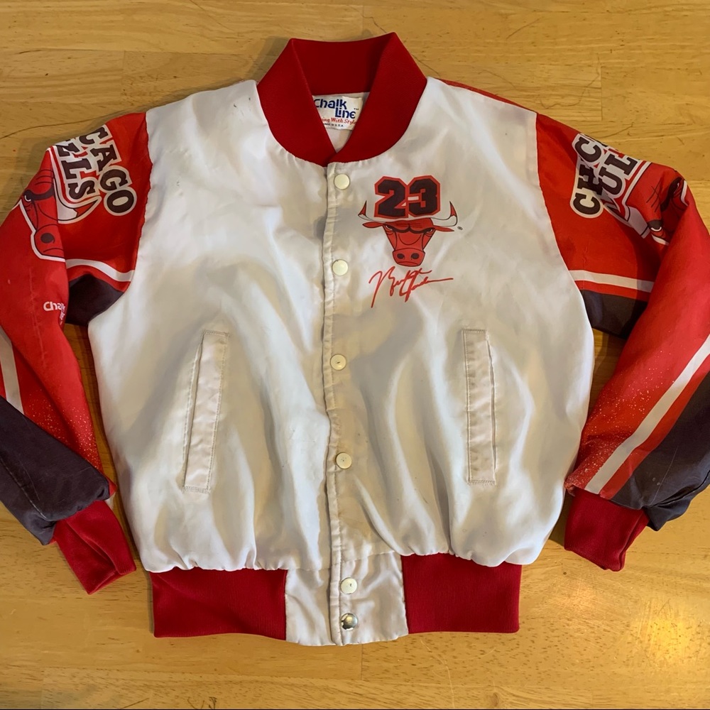 Michael Jordan Chalk Line Jacket Y 14/16 Or S XS